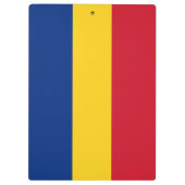 ルーマニア国旗 クリップボード (裏面)