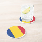 ルーマニア国旗 コースター (側面)