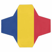 ルーマニア国旗 サッカーボール (フラット)