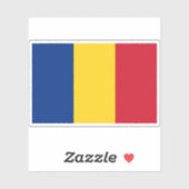 ルーマニア国旗 シール (シート)