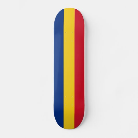 ルーマニア国旗 スケートボード (正面)