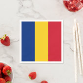 ルーマニア国旗 スタンダードカクテルナプキン (インサイチュ)