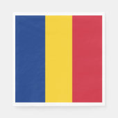 ルーマニア国旗 スタンダードランチョンナプキン (正面)