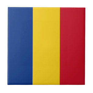 ルーマニア国旗 タイル