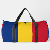 ルーマニア国旗 ダッフルバッグ (裏面)