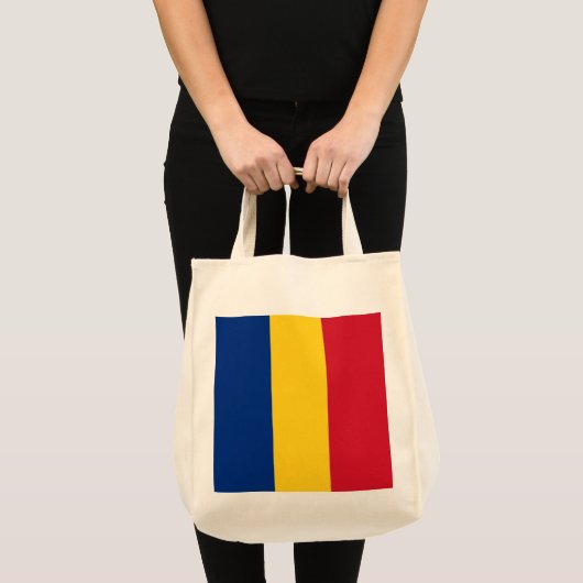 ルーマニア国旗 トートバッグ (正面(商品))