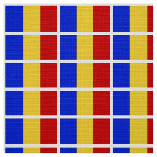 ルーマニア国旗 ファブリック (見本)