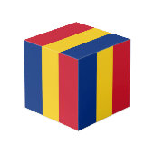 ルーマニア国旗 フォトキューブ (裏面アングル)