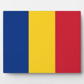 ルーマニア国旗 フォトプラーク (正面)