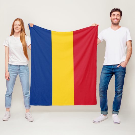 ルーマニア国旗 フリースブランケット (インサイチュ)
