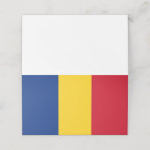 ルーマニア国旗 プレイスカード (外部開封)