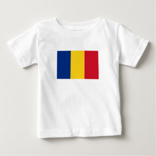 ルーマニア国旗 ベビーTシャツ