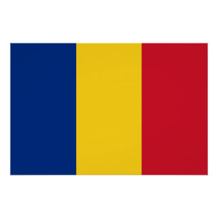 ルーマニア国旗 ポスター
