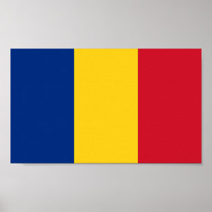ルーマニア国旗 ポスター