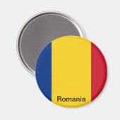 ルーマニア国旗 マグネット (正面/裏面)
