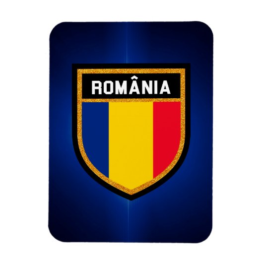 ルーマニア国旗 マグネット (縦)