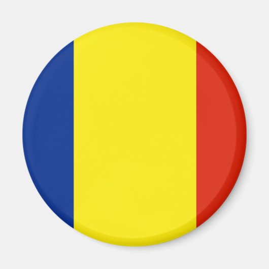 ルーマニア国旗 マグネット (正面)