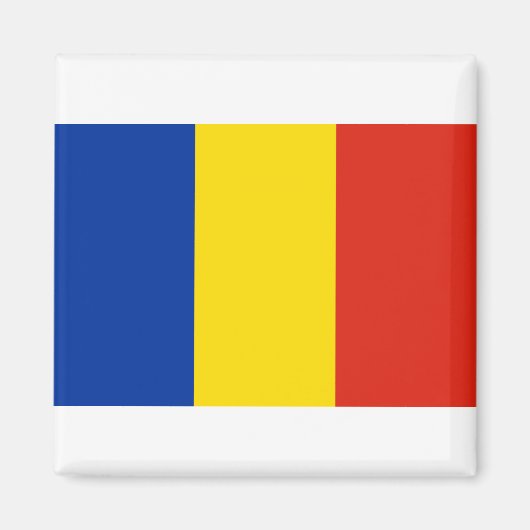 ルーマニア国旗 マグネット (正面)