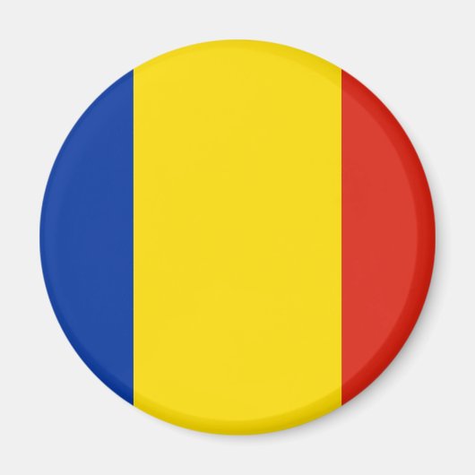 ルーマニア国旗 マグネット (正面)