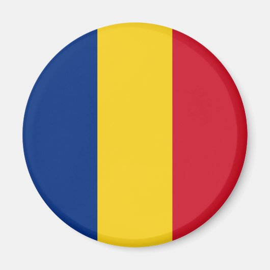 ルーマニア国旗 マグネット (正面)