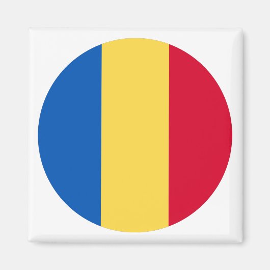 ルーマニア国旗 マグネット (正面)