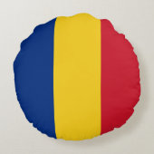 ルーマニア国旗 ラウンドクッション (裏面)