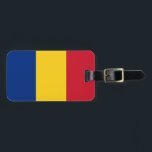 ルーマニア国旗 ラゲッジタグ<br><div class="desc">ルーマニア国旗</div>