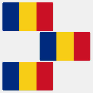 ルーマニア国旗 ラベル