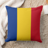ルーマニア国旗（ルーマニア） クッション (ブランケット)