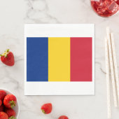 ルーマニア国旗（ルーマニア） スタンダードランチョンナプキン (インサイチュ)
