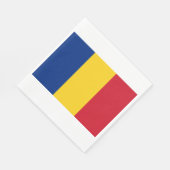 ルーマニア国旗（ルーマニア） スタンダードランチョンナプキン (角)