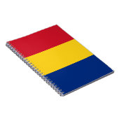 ルーマニア国旗（ルーマニア） ノートブック (右側)