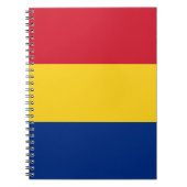 ルーマニア国旗（ルーマニア） ノートブック (正面)