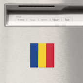 ルーマニア国旗(ルーマニア) マグネット (インサイチュ (食洗機))