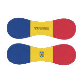 ルーマニア国旗、ルーマニア、モノグラム/野球ボール 野球ボール (パネル)