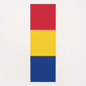 ルーマニア国旗(ルーマニア) ヨガマット (正面)