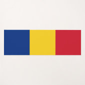 ルーマニア国旗(ルーマニア) ヨガマット (正面(横))