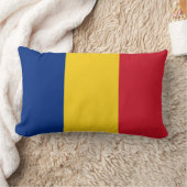 ルーマニア国旗（ルーマニア） ランバークッション (ブランケット)