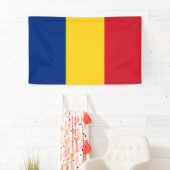 ルーマニア国旗(ルーマニア) 横断幕 (インサイチュ)