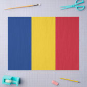 ルーマニア国旗（ルーマニア） 薄葉紙 (クラフト)