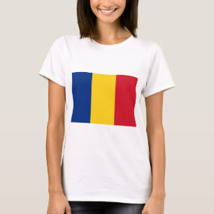 ルーマニア国旗（ルーマニア） Tシャツ
