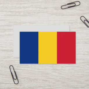 ルーマニア国旗 名刺