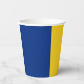 ルーマニア国旗 紙コップ (正面)