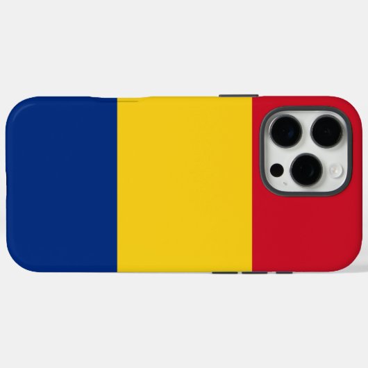 ルーマニア国旗 Case-Mate iPhoneケース (裏面 (横))