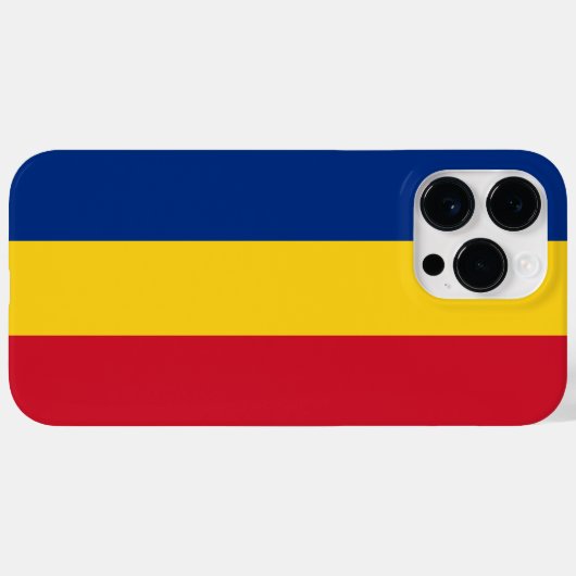 ルーマニア国旗 Case-Mate iPhoneケース (裏面 (横))