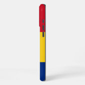 ルーマニア国旗 iPhoneケース (左側面)