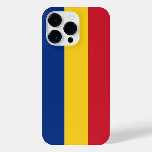 ルーマニア国旗 iPhoneケース (裏面)