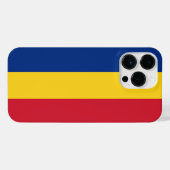 ルーマニア国旗 iPhoneケース (裏面横)