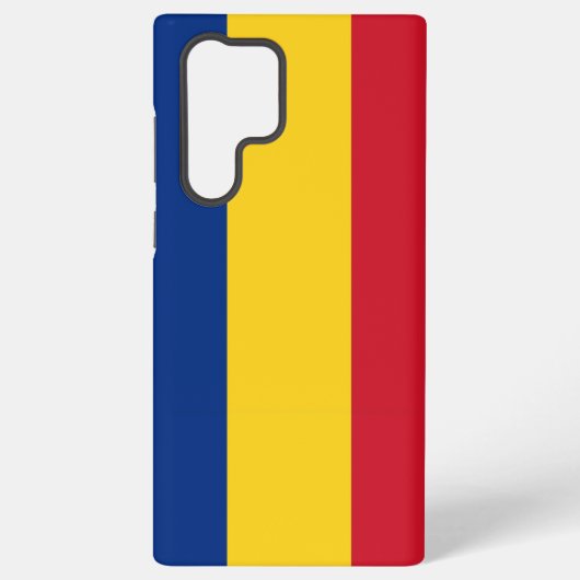 ルーマニア国旗 Samsung Galaxy S22 Ultra ケース (裏面)