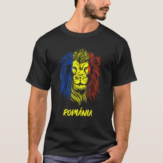 ルーマニア国旗 Tシャツ (正面)